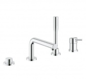 Смеситель для ванны GROHE Concetto с душевым гарнитуром (на бортик ванны), 19576001 — фото, характеристики, купить в TOMSK-CLIMBO