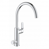 Смеситель для кухни GROHE Blue Pure Eurosmart с функцией очистки водопроводной воды, хром (31722000) — фото, характеристики, купить в TOMSK-CLIMBO