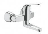 Смеситель для раковины GROHE Euroeco Special (вынос 214 мм, длина рычага 120 мм), 32771000 — фото, характеристики, купить в TOMSK-CLIMBO