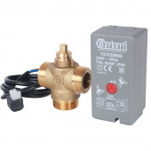 STOUT Компактный 3-Ходовой зональный клапан, сервопривод 230V, с кабелем 1м., НР 1" — фото, характеристики, купить в TOMSK-CLIMBO