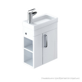 Тумба для ванной комнаты, подвесная, белая, 40 см, Torr, IDDIS, TOR40W1i95. Подходит умывальник 0014000U28 — фото, характеристики, купить в TOMSK-CLIMBO