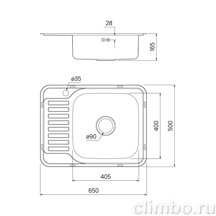 BAS65PRi77 Мойка для кухни Basic — фото товара