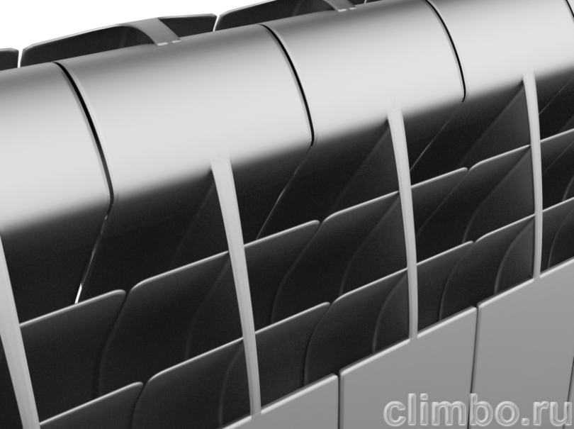 Радиатор Royal Thermo BiLiner 350 /Silver Satin - 8 секц. — фото товара