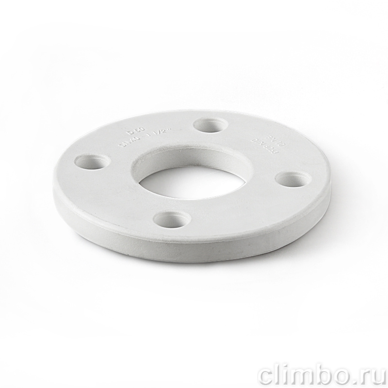 PROAQUA PP-R Фланец пластиковый PN 10 Белый  63 — фото товара