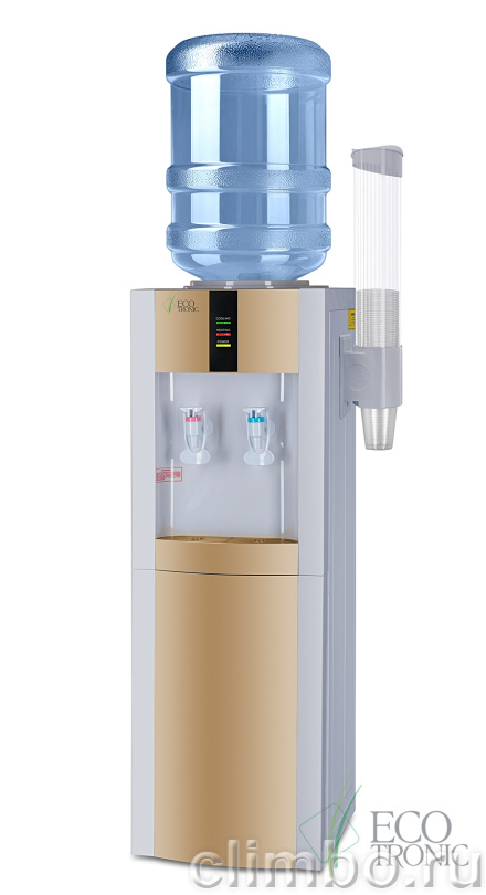Кулер для воды Ecotronic H1-LC gold — фото товара