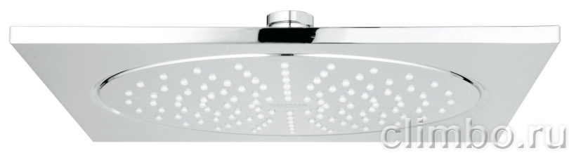 Верхний душ GROHE Rainshower F-series, 254х254 мм, шаровый шарнир, 27271000 — фото товара