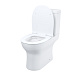 Унитаз-компакт, безободковый,  Drum, DRU2DSEi24, IDDIS — фото товара