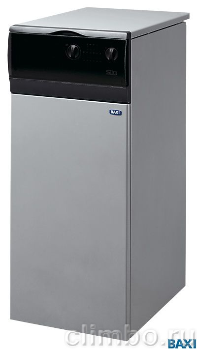 Напольный одноконтурный газовый котел с чугунным теплообменником BAXI SLIM 1.300 i — фото товара