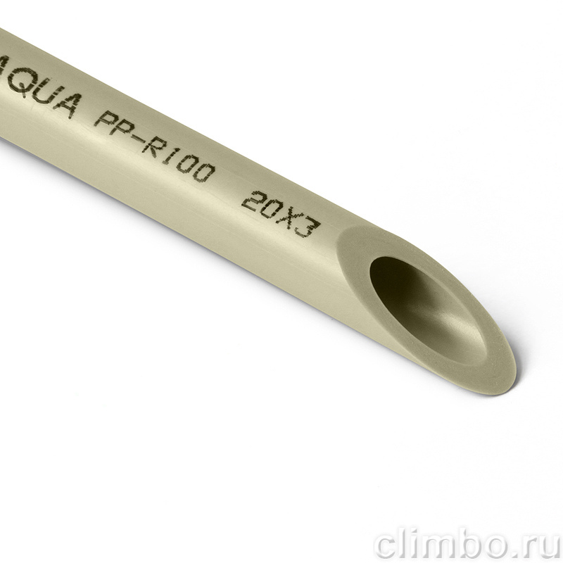 PROAQUAPPR PP-R Труба SDR 6 (PN20) Серая  20 — фото товара