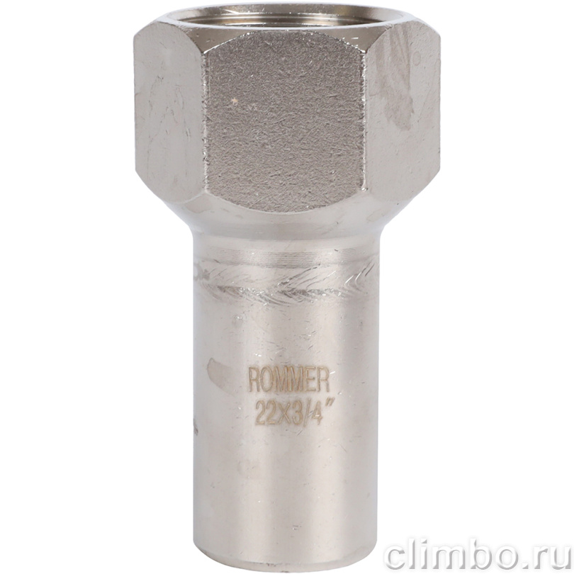 Вставка переходная НПр-ВР, 22х3/4, из нержавеющей стали прессовой — фото товара