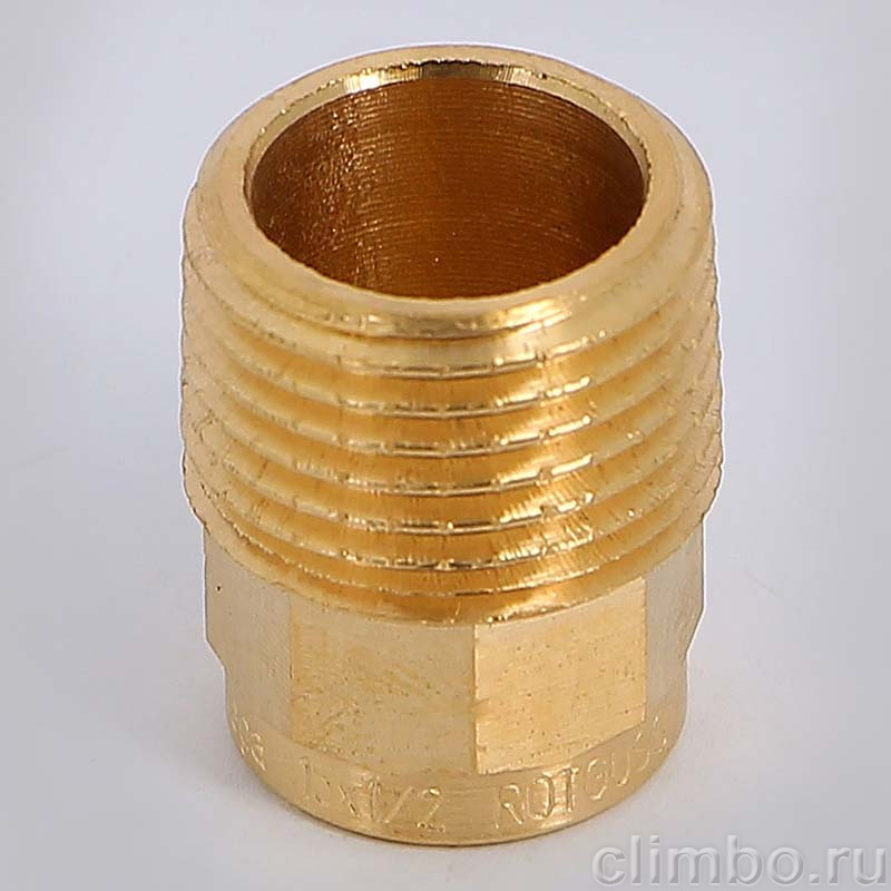 Муфта наружная резьба-пайка 15х1/2", VIEGA — фото товара