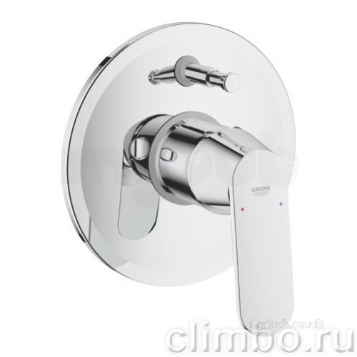 Смеситель для ванны GROHE Eurosmart Cosmopolitan (со встраиваемым механизмом), 32879000 — фото товара