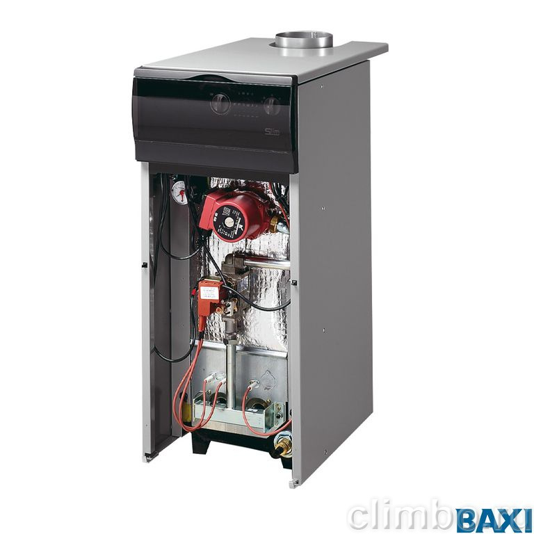 Напольный одноконтурный газовый котел с чугунным теплообменником BAXI SLIM 1.400 iN — фото товара