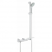 Термостатический смеситель для душа GROHE Grohtherm 1000 Cosmopolitan New с душевым гарнитуром (штанга 900 мм), хром (34321002) — фото, характеристики, купить в TOMSK-CLIMBO