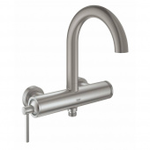 Смеситель для ванны GROHE Atrio New, настенный монтаж, суперсталь (32652DC3) — фото, характеристики, купить в TOMSK-CLIMBO