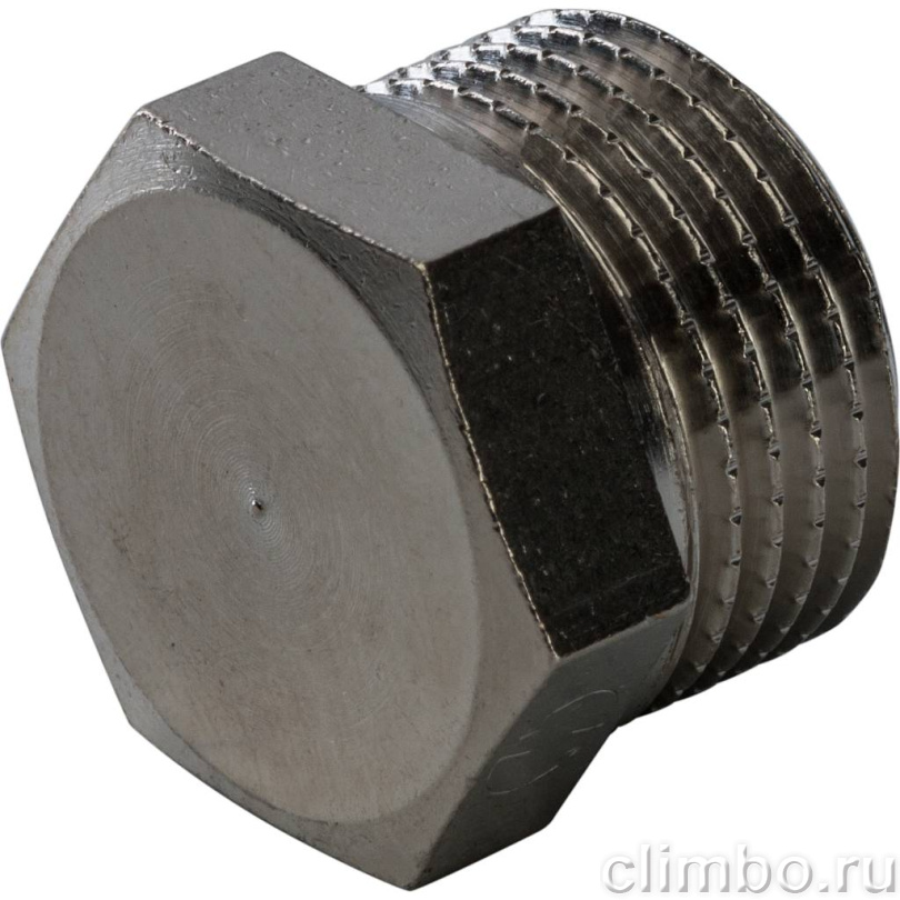 STOUT Заглушка НР никелированная 3/8 — фото товара